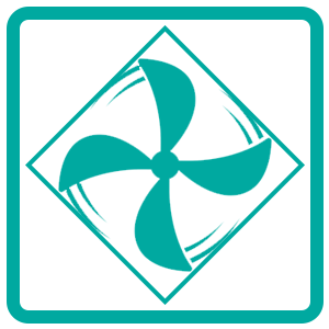 Aксиален (осов) вентилатор във вентилационен бокс Vitlo AXH function icon